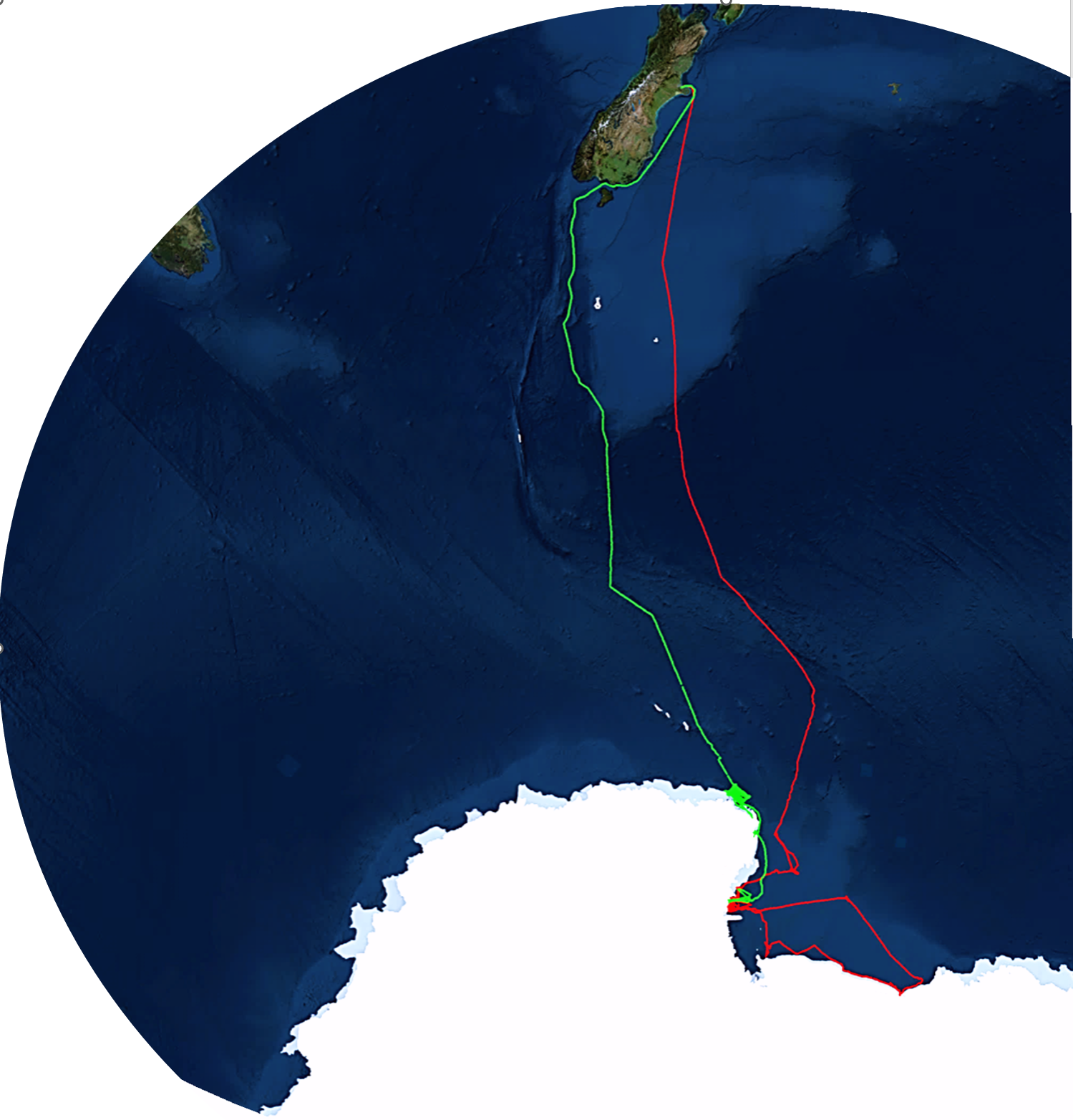 XXXVIII PNRA Antarctic
          Survey: Laura Bassi Navigation